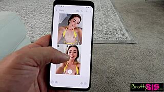 Stepbrother begs for help with his hard cock now