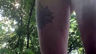 Peeing Through Bikini Pants In Public!