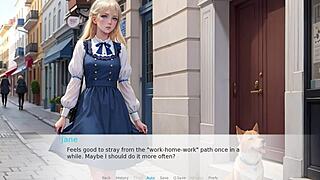 Blonde Plays Dirty Fantasy with Pussy Fucking