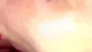 Milf boss enjoys big black cock pov at home