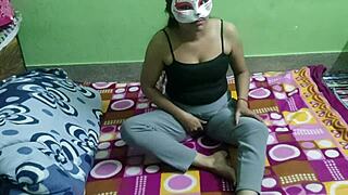 Shikha Taking Vibrator To Satisfy Her Pussy