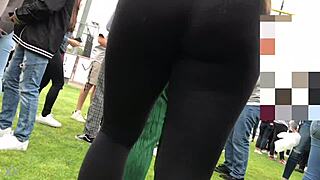 Anna Kasper's candid ass caught on camera - Annna Kasper