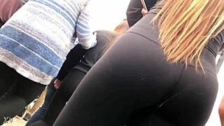 Anna Kasper's candid ass caught on camera - Annna Kasper