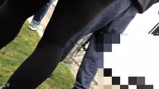 Anna Kasper's candid ass caught on camera - Annna Kasper