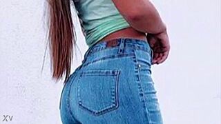 Anna Kasper's candid ass caught on camera - Annna Kasper