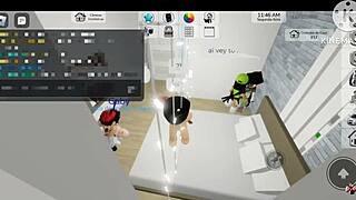 random orgy erupts in roblox brookhaven with wild crossdressing sluts