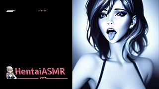 Ahegao gamer girls relax after the intense game session