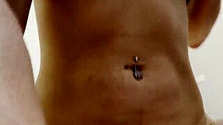 The amateur slut moans while sucking cock and getting fucked from behind in pov.