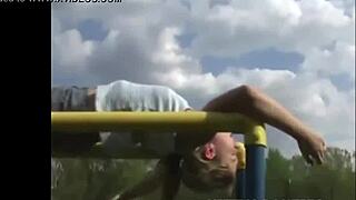 Hotel All Ours! Skinny Teen Lesbians in Lingerie Get Naughty