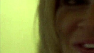 Michelle Thorne explores her lesbian side with masturbation