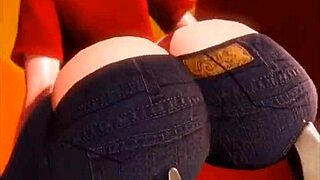 Toca Toca twerking with bold and intense moves.