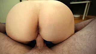 thick babe with wet pussy and huge ass bangs hard.