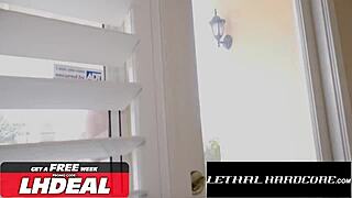 Busty blonde milf cheats with neighbor's cock