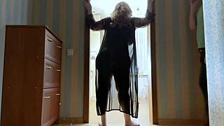 Why Did Stepmom Block The Room Just To Get Ass And Mouth Action?