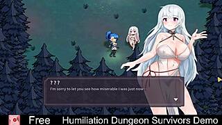Humiliation Dungeon Survivors Demo with Erotic Femdom and Monster Elements.