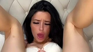 Slutty American Exchange Student Fingers Herself in POV