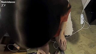 she climaxed from cunnilingus then got fucked with a creampie finish