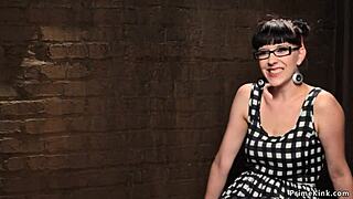 Ebony and Brunette Toyed Hard on Hogtie, Damn Wild!