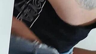 was cooking and ended up screwed with cum all over