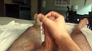Solo Masturbation Session in Hotel Room Gets Steamy