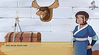 Ever Seen Avatar Airbender Babes in a Wild Lesbian Orgy? Dive Into Four Elements Trainer Bonus With Big Tits and Swallowing Action!