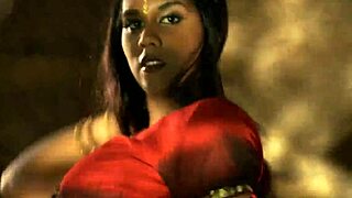 Dreamy Indian beauty performs seductive dance and striptease