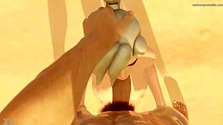 mercy's nude beach vacay turns wild with big cock action 😜