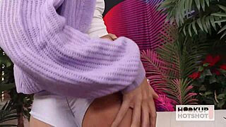 Shy Harley Haze Sucks and Rides in Rough Doggystyle Action