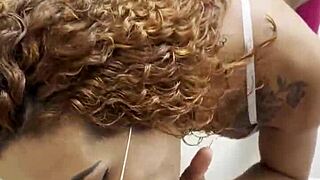 cheguei do trabalho cheio de tesão e fodi minha mulher na cozinha de casa 😈