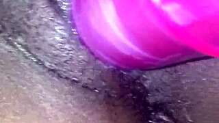 wanna see my ex ebony girlfriend vibe and suck me off close up?