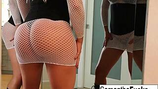 samantha masturbates tits and ass nude for anal fun 😘