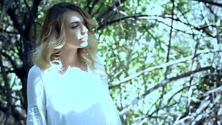 Scarlet Red and Blake Eden captivate in lesbian POV. Their hairless bodies in heels mesmerize!