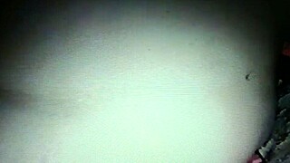 Cum drips from wife's pussy after intense dildo pounding