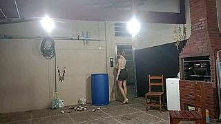 Dirty Beggar Scores Big with Blonde Lady in Wild Cowgirl Ride