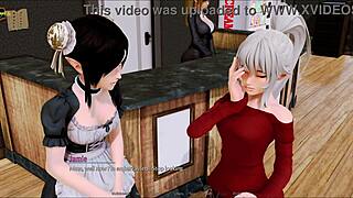 exploring the harem hotel in episode 256