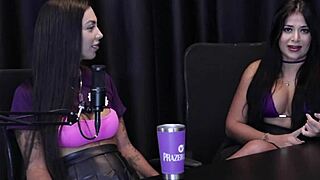 uh, this hot brunette showed her gorgeous tits and pussy... wanted sex but no guys showed, lol! - renatinha melo