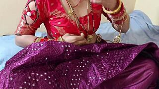 पहली बार भैया की साली के साथ लहंगे में बेड पर मस्ती