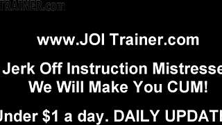 Instructions for Jerking Off in Lingerie with POV Guidance