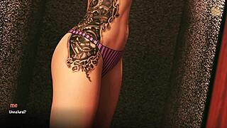 Blonde Teen with Big Tits at AOA Academy