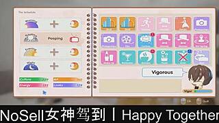 Happy together part07 - Enjoy masturbating with your friend