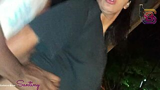 Gostosa Safada Takes Huge Cock in Public Street Sex, Barely Handling Monster Shaft