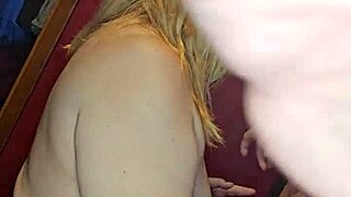 Preggo milf delivers full sloppy blowjob with facial