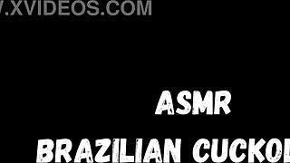 ASMR Brazilian Cuckold Couple Gets Wet and Wild, Oh Yeah!