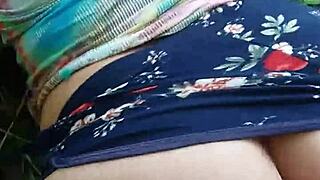 Uhh, banging latina wife with big ass in da woods, so crazyy!