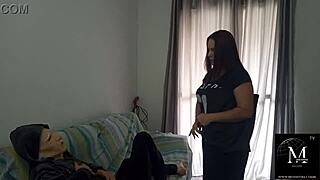 Vovó Ventura Dreaming of Screwing the Tattooed Maid