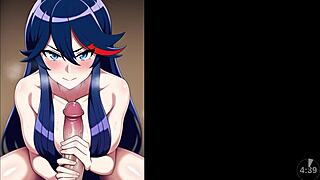 ryuuko matoi loves teasing your cock