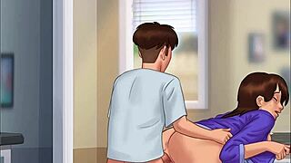 I ended up finishing inside my stepmother after intense action.