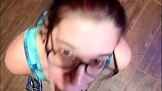 White wife enjoys her favorite pastime