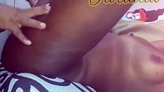 you hear this black beauty moaning with my cock in her ass?