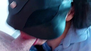 कमाल का इंडियन डीपथ्रोट और रिमजॉब देखो